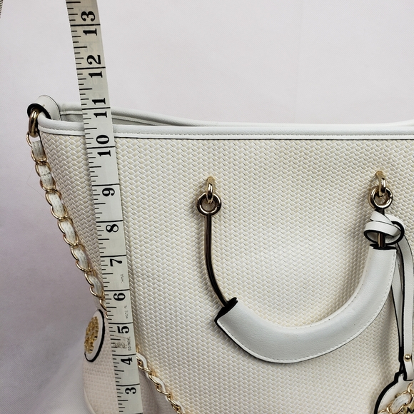 Christian Lacroix Tote White Faux Leather.Pe..ctop - Picture 10 of 11